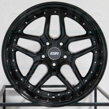 ESR CS15 Wheels 18x8.5 +30 5x114.3 Black 18 Inch Rims Set Fit Honda Acura 240sx