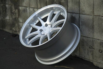 18 Inch AodHan DS02 Wheels 18x8.5 5x114.3 +35 Silver Machined Face Rims Set 4