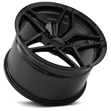 MRR M755 Flow Formed Black 18x9.5 19x11 ZR1 Style Wheels For C5 Corvette Rims