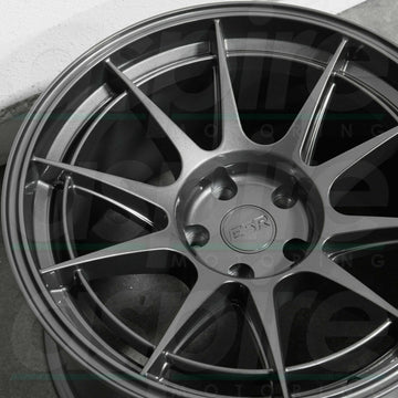 ESR SR13 Gun Metal Wheels 18x9.5 +22 5x114.3 Concave Rims 18" Set 4