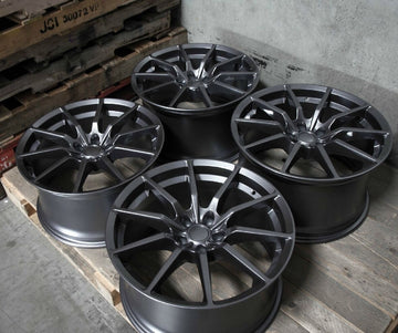 MRR M350 Rotary Forged Gun Metal Wheels 19x10/19x11 5X114.3 Fit Ford Mustang