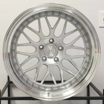 18x8.5 Aodhan AH02 5x120 +35 Silver 18 Inch Wheels Rims For BMW 325 330 328 Rims