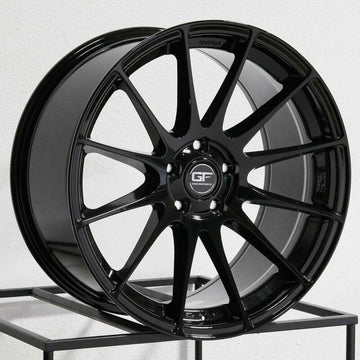 20" MRR GF6 Black Wheels 20x9 / 20x10.5 Rims 5x115 Set For Charger Challenger