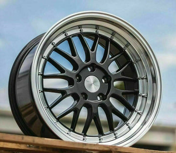 18" ESR SR05 Wheels 18x8.5 +30 5x120 Gun Metal Rims For BMW 325 328 330 Z4 Rims