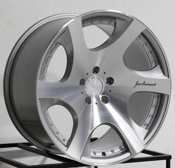 20" MRR VP3 Wheels 20x10.5 5x120 Concave Silver Machined Rims Set 4