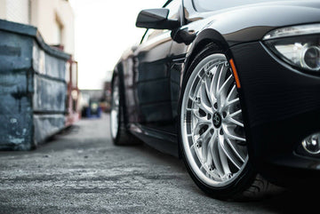 18" MRR GT1 5x120 Wheels 18x8.5 +35 / 18x9.5 +40 Silver Rims Set Fit BMW 325 328