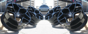 20" 20x10 / 20x11 MRR M228 Wheels For Chevrolet Camaro SS RS Z28 Black Rims Set