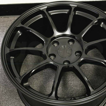 AODHAN AH06 17x9 +35 5x114.3 Matte Black Wheels 17" Rims (Set 4)