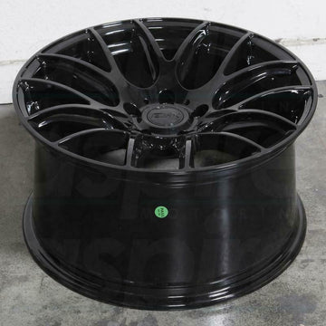 18" Gloss Black ESR SR12 Wheels 18x9.5 +40 5x114.3 Concave Rims Set 4