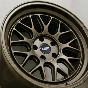 19" ESR CR1 Matte Bronze Wheels 19x10 +25 / 19x11 +25 5x114.3 Rims Set 4
