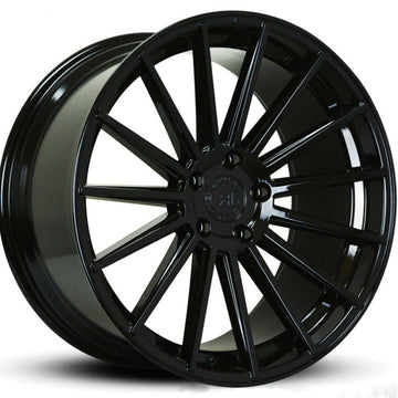 ONE 20x8.5 RF15 Road Force Wheel 20" 5x112 +35 Single Spare GLOSS BLACK