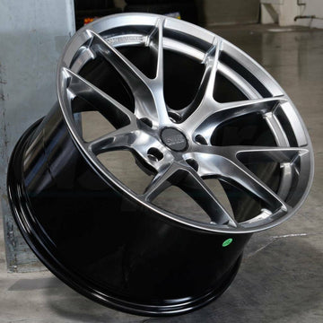 ESR RF2 Hyper Black Rotary Forged Wheels 18x9.0 +30 5x100 Set 4 Rims 18 Inch