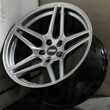 19" ESR RF15 Wheels 19x10.5 +22 5x120 Silver 19 Inch Concave Rims Set 4