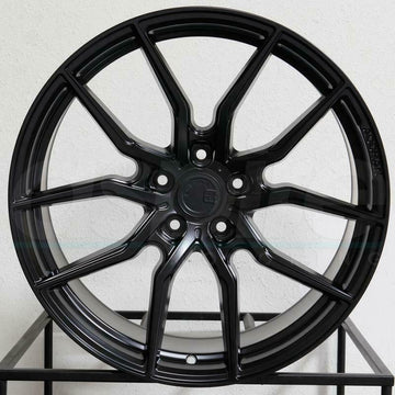 Aodhan Flow Forged AFF1 20x9  5x120 +30 Matte Black Wheels Set 20 inch Rims