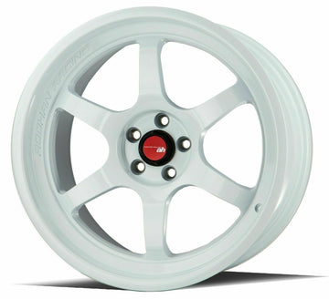 18 Inch Aodhan Ah08 White Wheels 18x9.5 +30 5x114.3 Rims Set 4