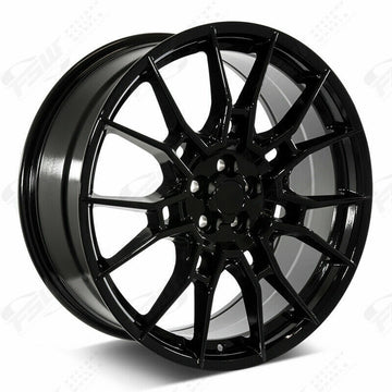 20"  TR-C Style Gloss Black Wheels Fits Toyota Corolla Rims Set 4
