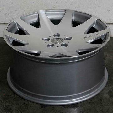 19" MRR HR3 Concave Wheels 19x9.5 5x114.3 +20 Set 4 Silver Machined Rims
