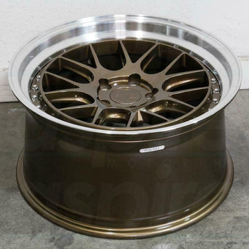 18x9.5 +22 5x114.3 Aodhan DS06 Bronze Wheels 18 Inch Rims Set 4