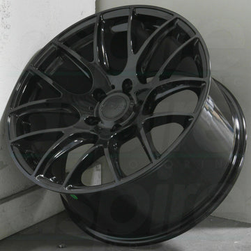 ESR SR12 18x10.5 +22 5x114.3 Gloss Black Concave 18 Inch Wheels (Set of 4)