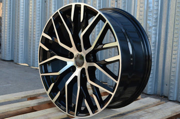 19x8.5 5X112 ET42 CB66.6 Black Machined Rims For Audi TT A4 S4 VM Golf GTI Jetta