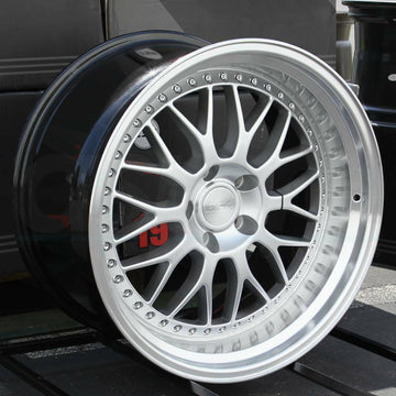 19 ESR SR01 Silver Wheels 19x8.5 +30 / 19x9.5 +35 5x120 Rims Set 4
