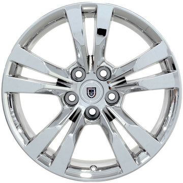 18" Chrome Wheels for Cadillac STS DTS CTS ATS DTX 18x8.5 5x115 +40 Rims Set 4