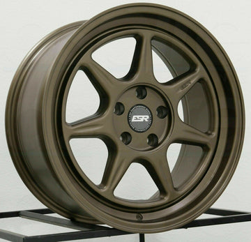 18x8.5 +30 / 18x9.5 +35 5x114.3 ESR CR7 Wheels 18" Matte Bronze Rims Set 4
