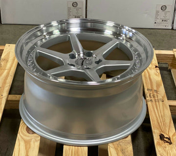 Aodhan DS09 Wheels 19x9.5 +15 5x114.3 Silver Machined Face 19 Inch Rims Set 4