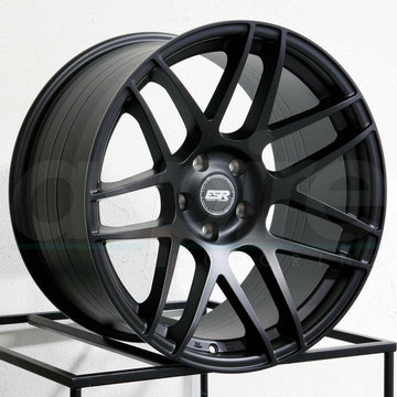 ESR RF1 Rotary Forged Matte Black Wheels For BMW 325 328 Z4 18x8.5 5x120 +30