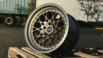 18x8.5 5x114.3 +30 ESR CS3 18" Bronze Wheels For Honda Accord Civic Lexus Nissan