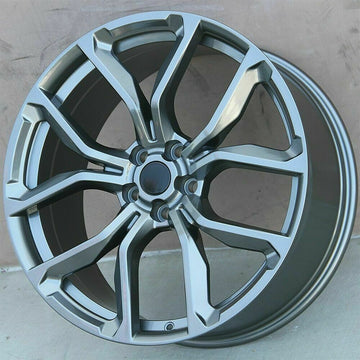 22" SVR Style Gun Metal Wheels Fit Land Range Rover Sport HSE 5x120 Rims Set 4