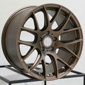 18"Bronze ESR SR12 Wheels 18x8.5 +35 5x100 Fit Impreza WRX TC Celica Camry Rims