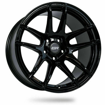 19" ESR CS8 Gloss Black Wheels 19x8.5 +30 5x114.3 Rims Set 4