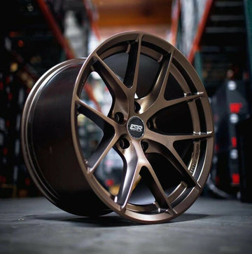 ESR RF2 Matte Bronze Rotary Forged Wheels 18x8.5 +30 5x114.3 Set 4 Rims 18 Inch