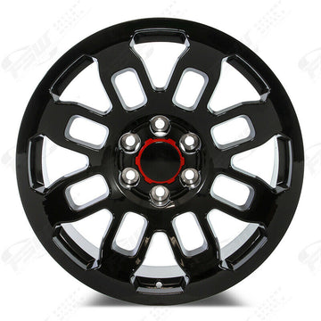 20x9 Wheels Gloss Black Wheels Fit Lifted Toyota Tacoma 4Runner 6x139 +0 Rims