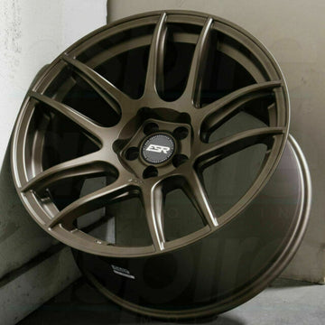 18x10.5 5x100 +22 ESR CS8 Matte Bronze 18 Inch Concave Rims Set of 4