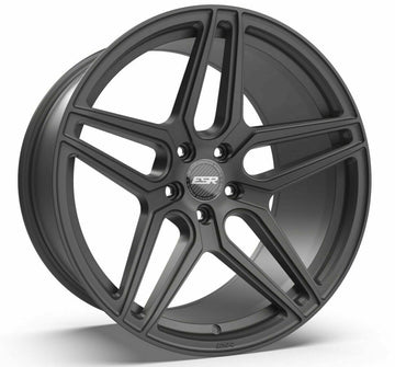 18" ESR RF15 Wheels 18x9.5 +35 5x120 Matte Graphite 18 Inch Rims Set 4