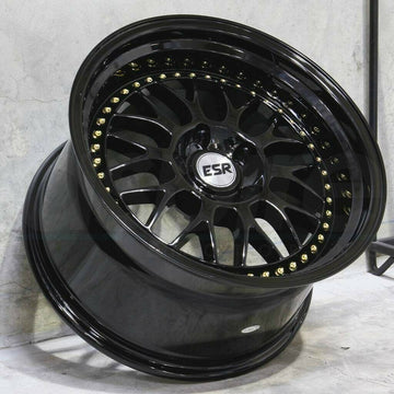 19 ESR SR01 Black Wheels 19x8.5 +30 5x120 Rims Set Fits BMW E90 E92 325 328 330