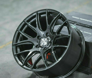 19 ESR SR12 Gun Metal Wheels 19x8.5 +30 5x114.3 Rims Set Fit Accord Lexus Maxima