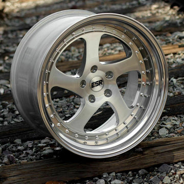 ESR SR02 Machined Wheels 18x8.5 +30 5x114.3 Rims 18" Set Fits Civic Accord 240sx