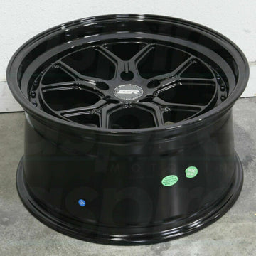 ESR CS2 Gloss Black Wheels 18x9.5 +22 5x114.3 18 Inch Rims Set 4