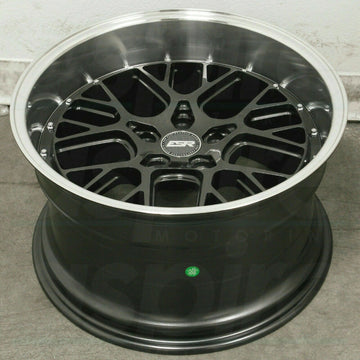 ESR CS11 Graphite Wheels 18x9.5 +35 5x114.3 18 Inch Deep Dish Rims Set 4