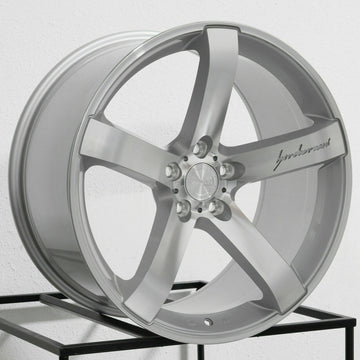 20x10.5 MRR VP5 5x114.3 +20 Silver Machined Face 20" Rims Set 4