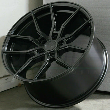 Aodhan AFF1 20x10.5 +45 5x114.3 Matte Black Wheels Set 20 inch Rims Set of 4