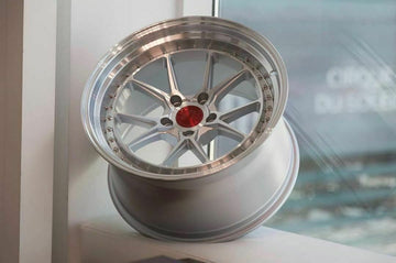 18x9.5 +30 / 18x10.5 5x114.3 +22 Aodhan DS08 Silver 18 Inch Wheels Set 4 Rims