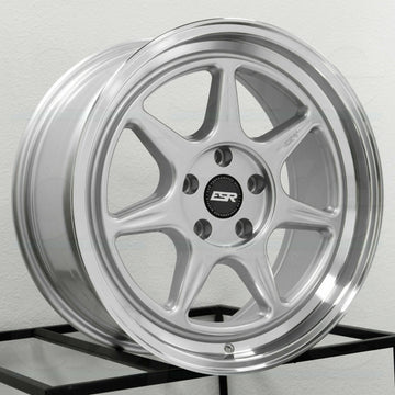 19" ESR CR7 Hyper Silver Wheels 19x9 +32 / 19x10 +35 5x114.3 Rims Set 4