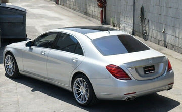 20" MRR GF6 Silver Wheels 20x9 20x10.5 5x112 For Mercedes S550 Ground Force Rims