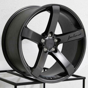 18x9.5 MRR VP5 Wheels 5x120 +40 Matte Gun Metal Graphite Concave 18" Rims Set 4