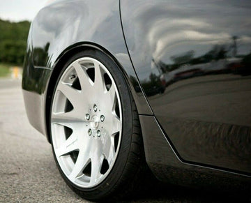 MRR Wheels HR3 22x10.5 5x114.3 Silver Machine Face Set of 4 22 Inch