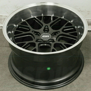 18x8.5 +30 / 18x9.5 5x100 +35 ESR CS11 Wheels 18 Inch Gun Metal Rims Set 4